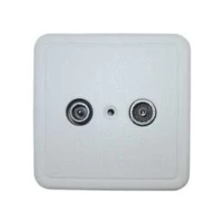 Prise Murale TV/FM Avec V.R. Sur Sortie TV