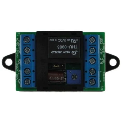 Module Temporisation Universel 12/24V AC/DC 1 à 60 Sec/min Commande NO Ou NF 1 Module Temporisation Universel 12/24V AC/DC 1 à 60 Sec/min Commande NO Ou NF