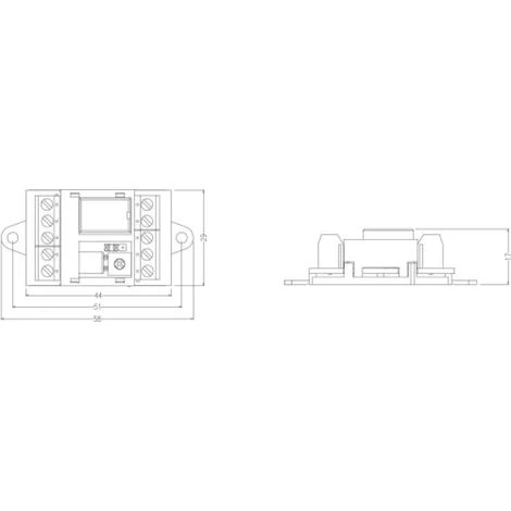 Module Temporisation Universel 12/24V AC/DC 1 à 60 Sec/min Commande NO Ou NF 2 Module Temporisation Universel 12/24V AC/DC 1 à 60 Sec/min Commande NO Ou NF – Image 2
