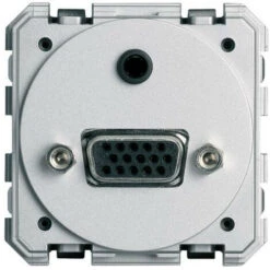 SUB-D15 (VGA+minijack) Gallery à Vis HAGER WXF641