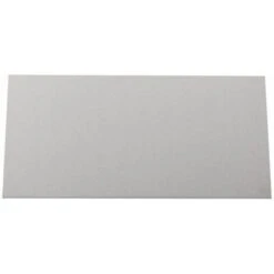 Plaque Rectangulaire Adhésive En Inox, Fintion Satinée