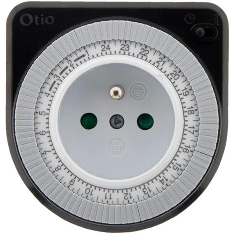 Programmateur Mécanique Noir - Otio 2 Programmateur Mécanique Noir - Otio – Image 2