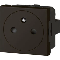 Prise De Courant Mosaic Surface Avec Terre - Composable - 2 Modules - Noir - Legrand -Legrand || Schneider® Soldes Boutique 19764464 3