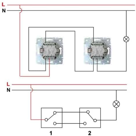 Interrupteur Encastrable Va-et-Vient Simple LOGI Blanc 3 Interrupteur Encastrable Va-et-Vient Simple LOGI Blanc – Image 3