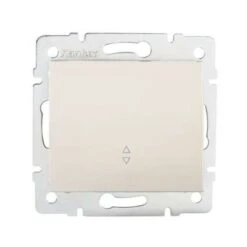 Interrupteur Encastrable Va-et-Vient Simple LOGI Crème