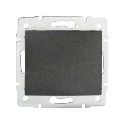 Interrupteur Encastrable Va-et-Vient Simple LOGI Graphite