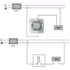 Bouton Poussoir Encastrable Pour Sonnette LOGI Blanc 5 Bouton Poussoir Encastrable Pour Sonnette LOGI Blanc -Legrand || Schneider® Soldes Boutique 19917623 3