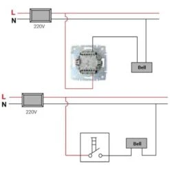 Bouton Poussoir Encastrable Pour Sonnette Avec Témoin LED LOGI Crème 5 Bouton Poussoir Encastrable Pour Sonnette Avec Témoin LED LOGI Crème -Legrand || Schneider® Soldes Boutique 19917644 3