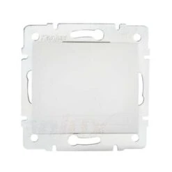 Interrupteur Encastrable Simple DOMO Blanc
