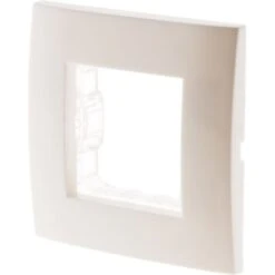 Plaque Blanc Simple Mat + 1 Support Transp. + Griffes - Simplea -Legrand || Schneider® Soldes Boutique 2010282 4