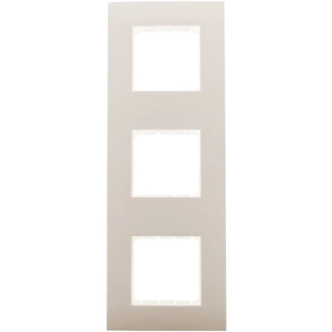 Plaque Blanc Triple Mat + 3 Supports Transp. + Griffes - Simplea 2 Plaque Blanc Triple Mat + 3 Supports Transp. + Griffes - Simplea – Image 2