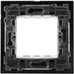 Plaque Noire Mat Simple Avec Support Transparent - Simplea 6 Plaque Noire Mat Simple Avec Support Transparent - Simplea -Legrand || Schneider® Soldes Boutique 2010285 3