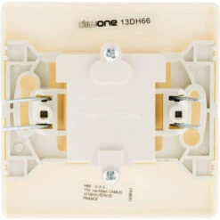 Prise Téléphone 8 Plots Vis + Griffes Blanc - Diwone -Legrand || Schneider® Soldes Boutique 2010341 3