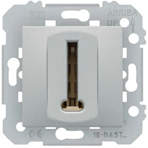 Prise Téléphone Silver Siemens DELTA VIVA - SIEMENS - SIEMENS 1 Prise Téléphone Silver Siemens DELTA VIVA - SIEMENS - SIEMENS