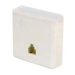 Socle Téléphonique De Surface Modulaire à 6 Positions, 4 Broches Electro Dh 39.047/6/4 8430552030989