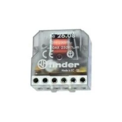 FINDER 26.08 230Vac 2Ctos NO 10Amp Pas à Pas Relais De 10Amp.
