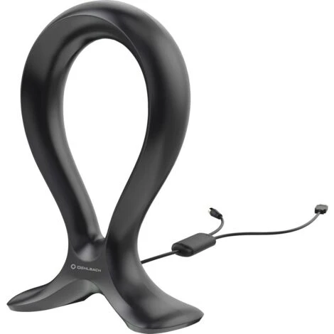 Oehlbach Scope Omega Antenne Omnidirectionnelle Active DVB-T/T2 Intérieure Noir 2 Oehlbach Scope Omega Antenne Omnidirectionnelle Active DVB-T/T2 Intérieure Noir – Image 2