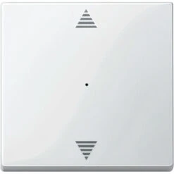 Schneider® KNX M-Plan Commande Simple Marquage Double Flèche Blanc Polaire Brillant SCHNEIDER MTN619419