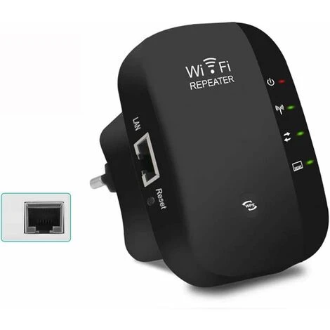 Répéteur WLAN, Amplificateur WLAN Amplificateur D'extension De Signal Réseau Sans Fil 300 Mbit / S, Amplificateur De Signal WiFi Avec Bouton WPS / Mode AP Compatible Avec Tous Les Appareils WLAN LangR 1 Répéteur WLAN, Amplificateur WLAN Amplificateur D'extension De Signal Réseau Sans Fil 300 Mbit / S, Amplificateur De Signal WiFi Avec Bouton WPS / Mode AP Compatible Avec Tous Les Appareils WLAN LangR