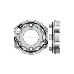 SOMFY 9910000 - Support Universel - Pour Moteur De Volet Roulant