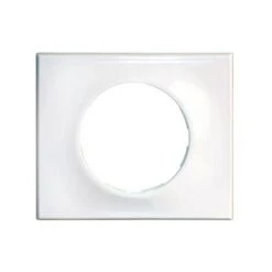 COMETE Plaque 1 Poste Classic White (61195)