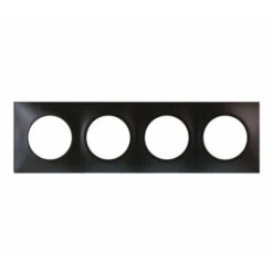 Plaque Anthracite 4 Postes Square (60399)