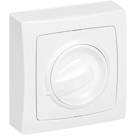 Legrand Variateur Appareillage Saillie Complet Blanc (086068) 1 Legrand Variateur Appareillage Saillie Complet Blanc (086068)