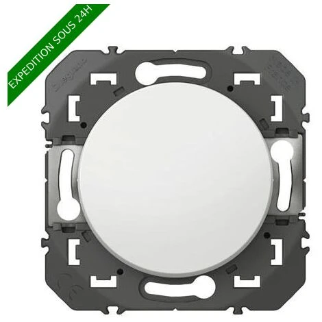 LEGRAND Dooxie Bouton Poussoir Blanc - 600004 1 LEGRAND Dooxie Bouton Poussoir Blanc - 600004