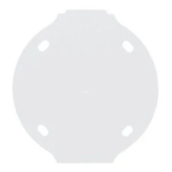 1930 Plaque De Fond Autoextinguible 1 Poste Blanche HAGER WMV685B