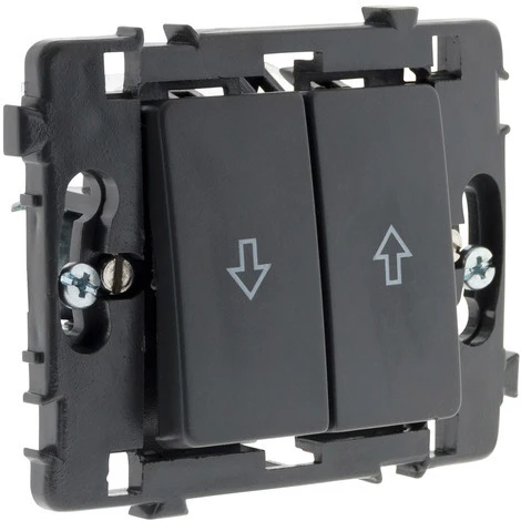 Commande Volet Roulant Bornes Automatiques Nu Noir - Clarys 1 Commande Volet Roulant Bornes Automatiques Nu Noir - Clarys