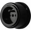 GARBY - Prise Avec Terre Porcelaine Noire 16A-250V Réf. 30208273 - FONTINI
