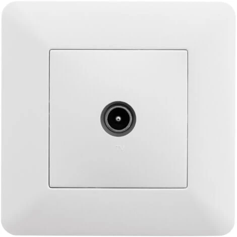 Prise TV Ø9,52mm Blanc - Artezo 2 Prise TV Ø9,52mm Blanc - Artezo – Image 2