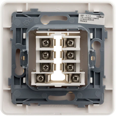 Prise Téléphone 8 Plots Blanc - Artezo 3 Prise Téléphone 8 Plots Blanc - Artezo – Image 3