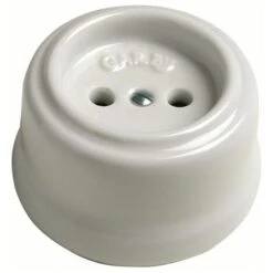 GARBY - Prise Sans Terre Porcelaine Blanche 16A-250V Réf . 30205173 - FONTINI
