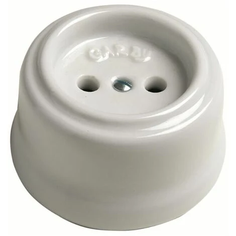 GARBY - Prise Sans Terre Porcelaine Blanche 16A-250V Réf . 30205173 - FONTINI 1 GARBY - Prise Sans Terre Porcelaine Blanche 16A-250V Réf . 30205173 - FONTINI