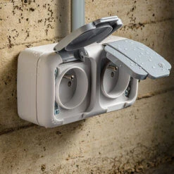 Étanche Double Prise 2P+T Gris - SIEMENS - SIEMENS -Legrand || Schneider® Soldes Boutique 30747507 5