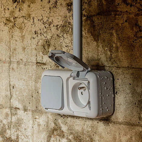 Étanche VV + Prise 2P+T Gris SIEMENS - SIEMENS - SIEMENS 3 Étanche VV + Prise 2P+T Gris SIEMENS - SIEMENS - SIEMENS – Image 3