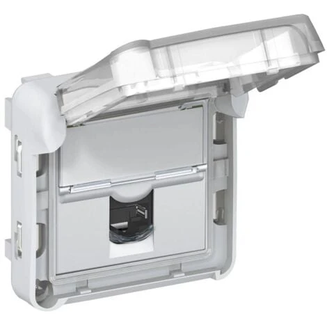 PRISE RJ45 CAT6 FTP GRIS COMPOSABLE PLEXO LEGRAND 069569 1 PRISE RJ45 CAT6 FTP GRIS COMPOSABLE PLEXO LEGRAND 069569