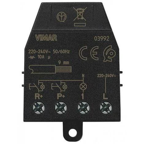 Vimar Module Relais D'impulsion Avec Reset Quid 10a 03992 1 Vimar Module Relais D'impulsion Avec Reset Quid 10a 03992