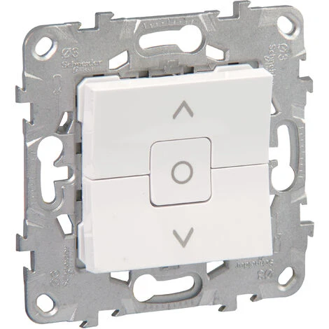 Schneider® Interrupteur Pour Volets Roulants Unica - Mécanisme - Avec Bouton Stop - Blanc 2 Schneider® Interrupteur Pour Volets Roulants Unica - Mécanisme - Avec Bouton Stop - Blanc – Image 2
