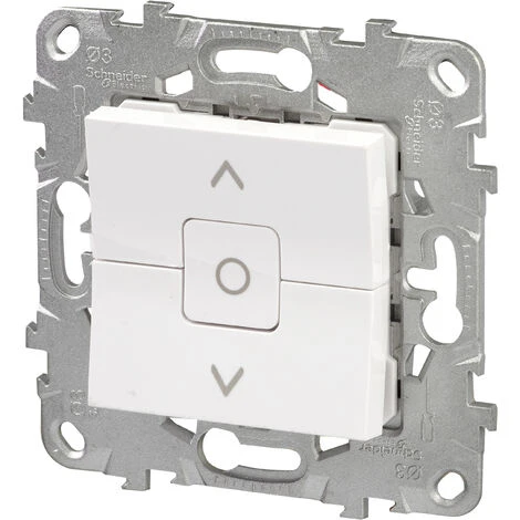 Schneider® Interrupteur Pour Volets Roulants Unica - Mécanisme - Avec Bouton Stop - Blanc 3 Schneider® Interrupteur Pour Volets Roulants Unica - Mécanisme - Avec Bouton Stop - Blanc – Image 3