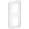 Schneider® Ovalis - Plaque De Finition - 2 Postes Vertical - Entraxe 71mm (S260724)