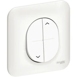 Schneider® Ovalis - Interrupteur Pour Volet-roulant - Verrouillage Méca Entre Haut Et Bas (S260208)