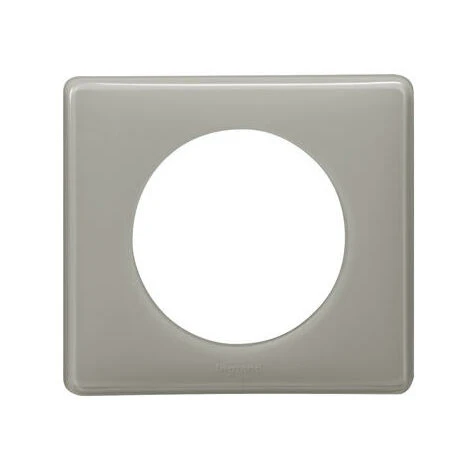 Legrand Plaque Céliane - 1 Poste - Gris Perlé 1 Legrand Plaque Céliane - 1 Poste - Gris Perlé