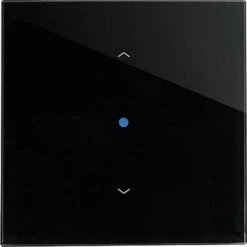 Emetteur Mural Kaiser Nienhaus Plano 1, 1 Canal, Noir