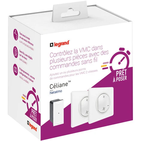 Legrand Pret à Poser Ajouter Une Commande De VMC Céliane Blanc 1 Legrand Pret à Poser Ajouter Une Commande De VMC Céliane Blanc