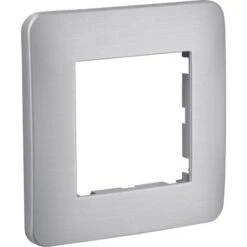 CASUAL PLAQUE 1 POSTE ALUMINIUM EMBOUTI BROSSE