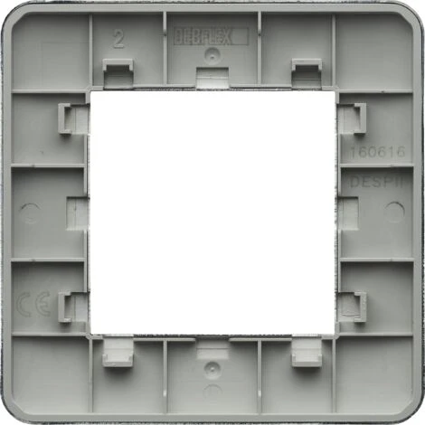 CASUAL PLAQUE 1 POSTE ALUMINIUM EMBOUTI BROSSE 3 CASUAL PLAQUE 1 POSTE ALUMINIUM EMBOUTI BROSSE – Image 3