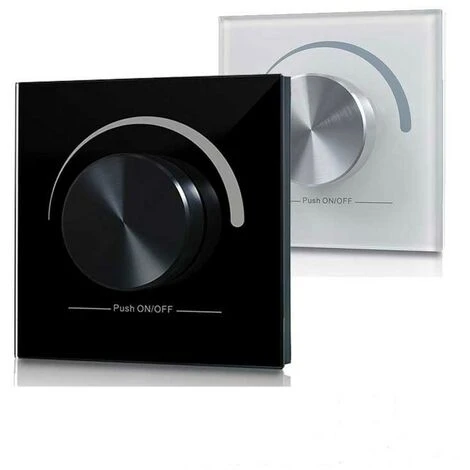 Télécommande Sans-Fil Murale - 1 Zone Pour Boîtier Variateur RF Noir 1 Télécommande Sans-Fil Murale - 1 Zone Pour Boîtier Variateur RF Noir