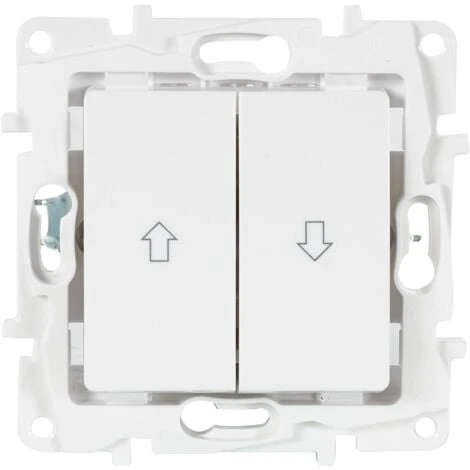 Interrupteur Pour Volets Roulants Automatiques Classic Blanc 3 Interrupteur Pour Volets Roulants Automatiques Classic Blanc – Image 3